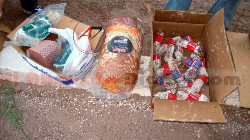 Decomisan alimentos en mal estado