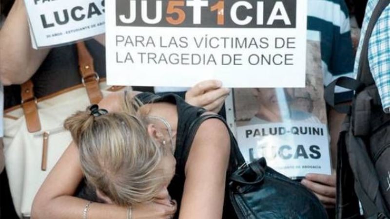A dos años de la tragedia de Once, familiares y amigos recordaron a las víctimas