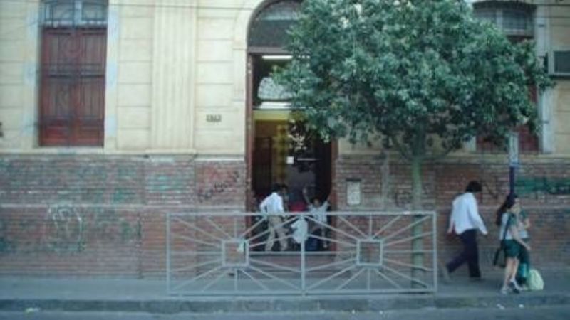 Simulacro de incendio en el Colegio Quintana