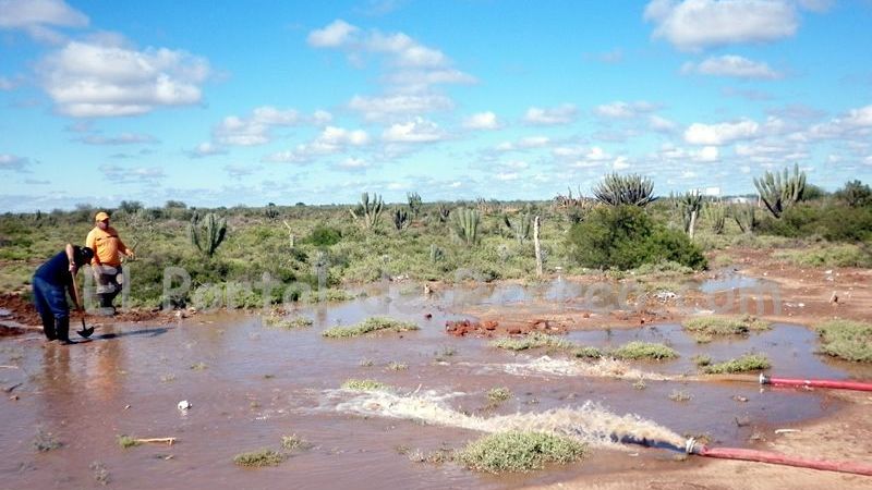 Piden asistencia por el violento temporal en Icaño