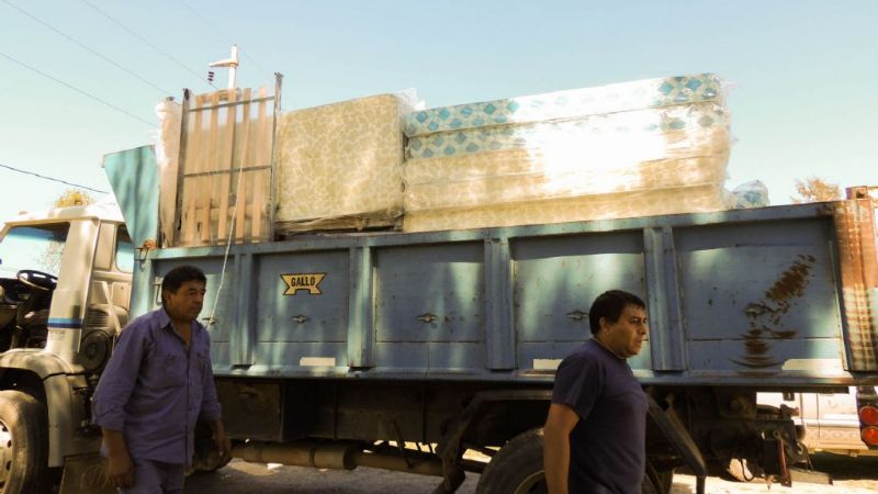 Asistencia por las lluvias en Santa Rosa