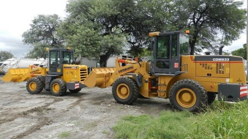 Nuevas maquinarias en la Capital