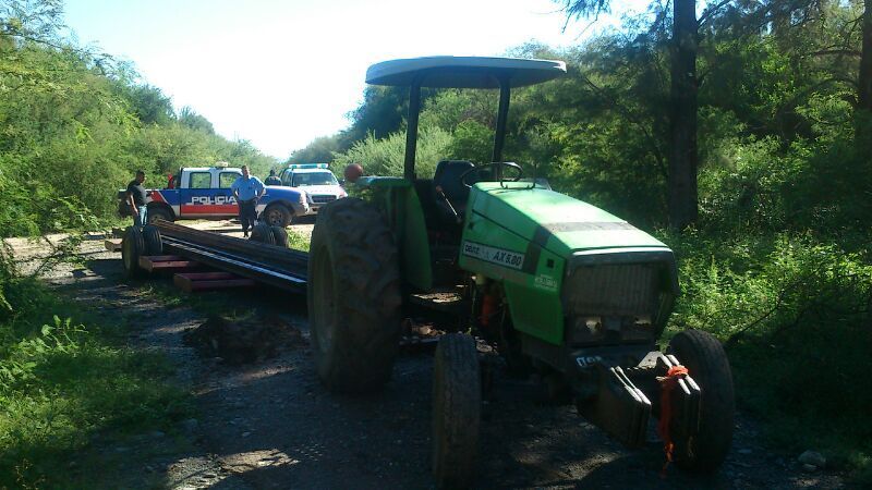 Secuestran rieles en Capayán