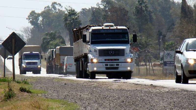 Restricción a la circulación de camiones por fin de semana largo