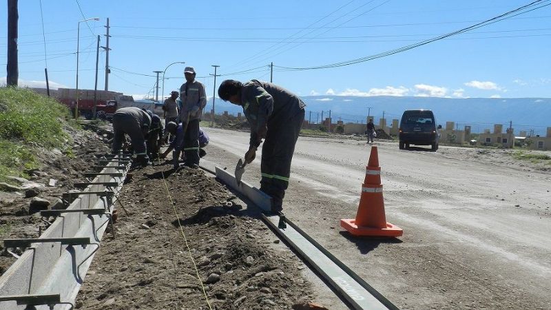 Derivador de tránsito en el sur de la Capital