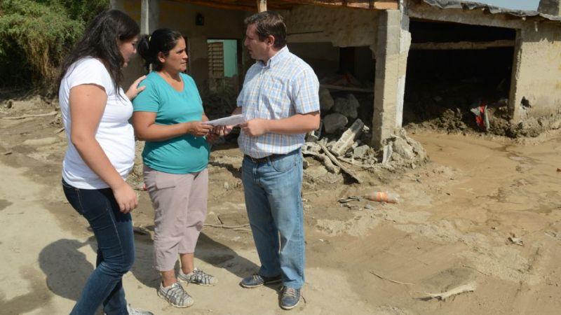 Asisten a damnificados de Siján