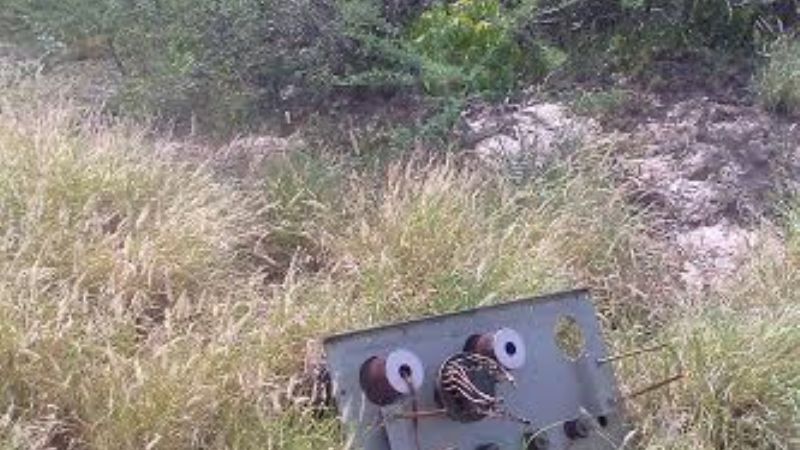 Destruyen y roban el cobre de transformador en Ruta 38