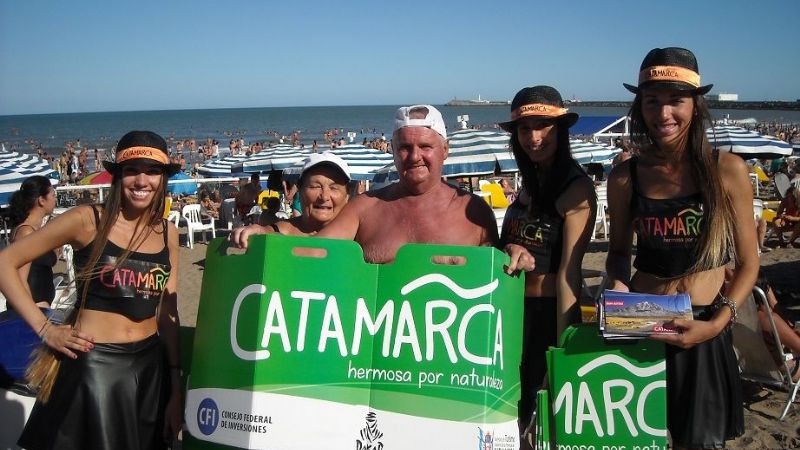 Continúa la promoción de Catamarca en la Costa Atlántica
