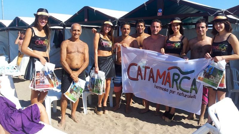 Continúa la promoción de Catamarca en la Costa Atlántica