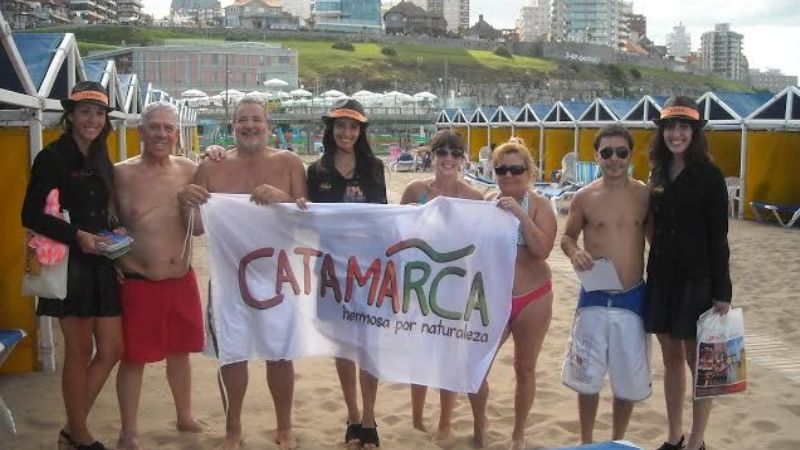 Continúa la promoción de Catamarca en la Costa Atlántica