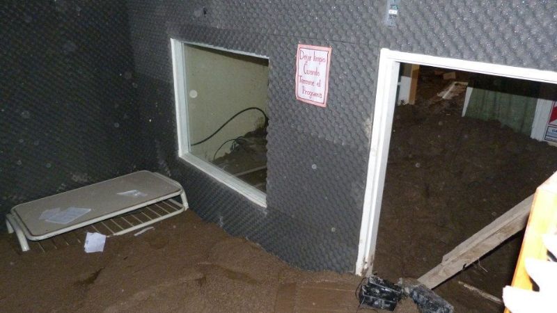 Tratativas para recuperar daños en la escuela secundaria de Siján