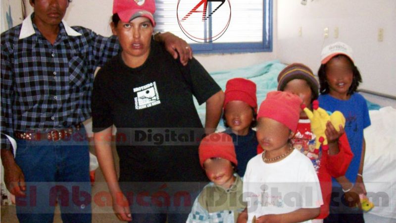 La familia rescatada está alojada en el hospital de Fiambalá