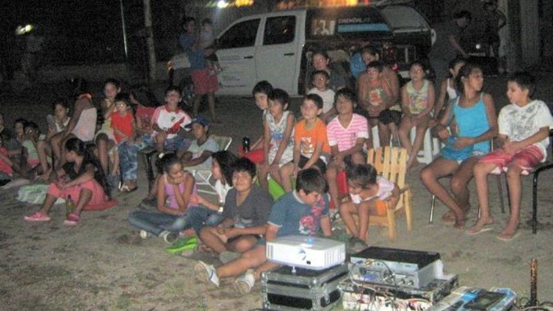 El cine móvil con intensa actividad veraniega