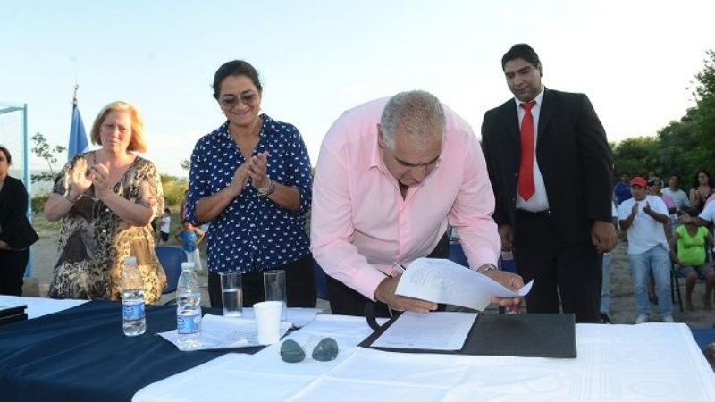 Lucía puso en marcha la mega obra de urbanización del sur