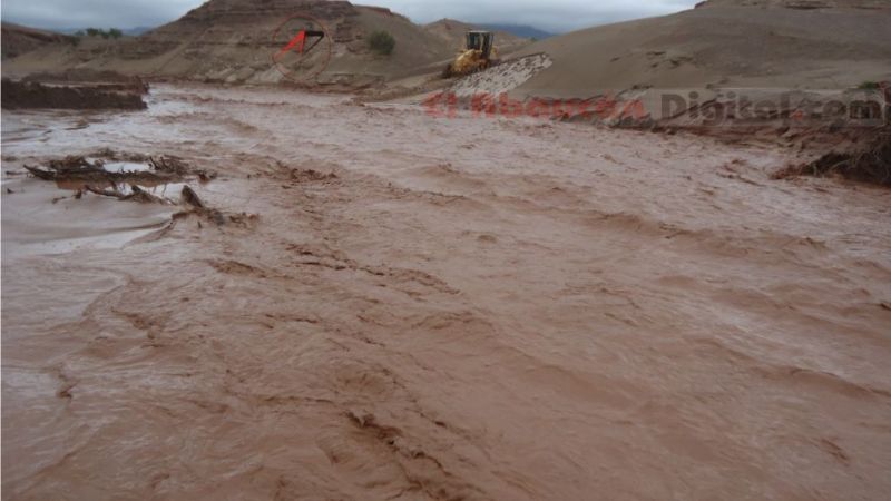 Fiambalá: importantes daños a causa de la lluvia