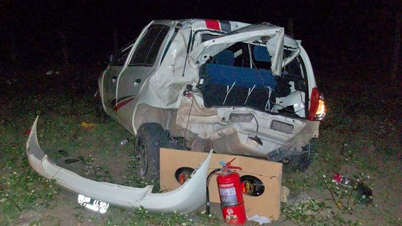 Fatal accidente Sobre Ruta 40. Una persona fallecida