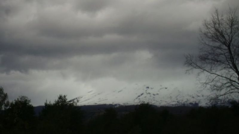 Domingo gris y con llovizna