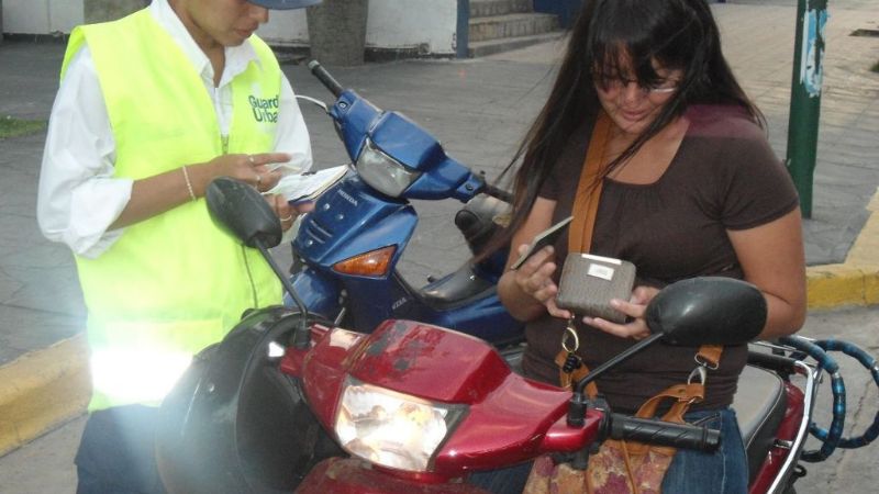 Más de 500 motos fueron secuestradas en febrero