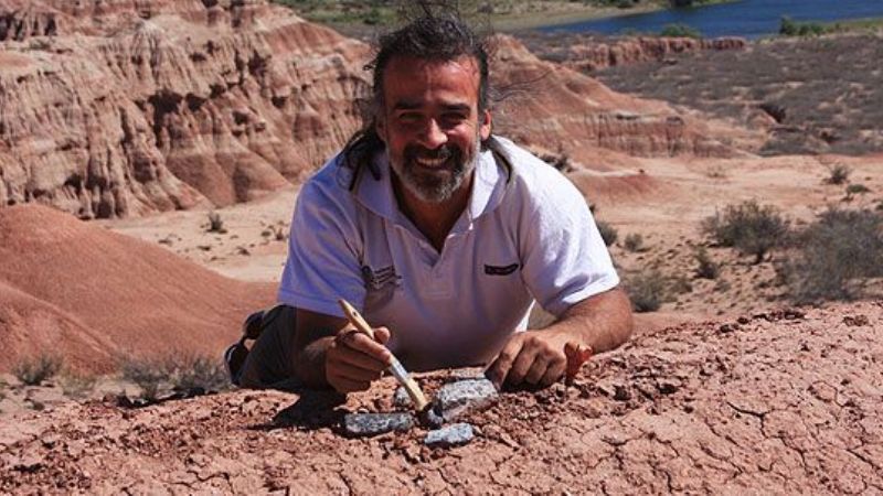 Paleontólogos argentinos descubrieron un esfenodonte enano del Cretácico