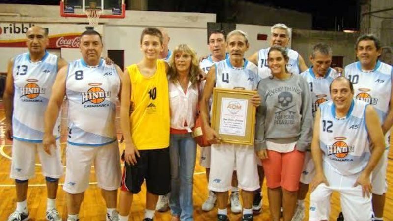 Juan Codigoni se lució en el inicio del torneo en su homenaje