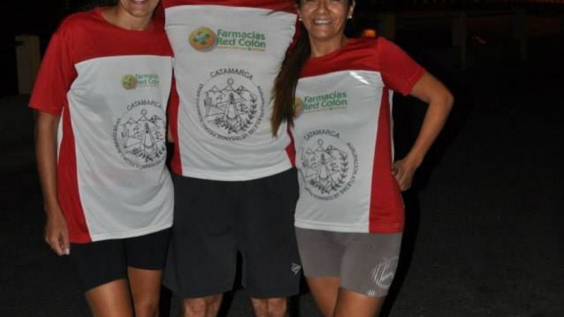 Giménez, Molas y Villagra corren un medio maratón en Mendoza