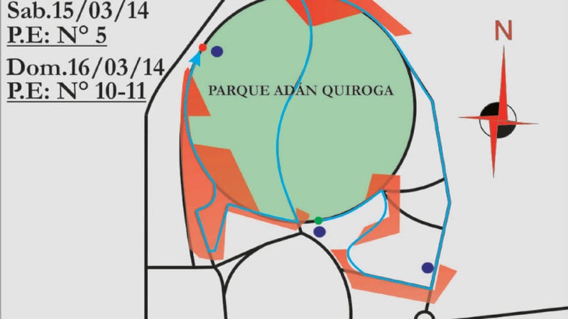 Dispositivo de Seguridad por el Rally Interprovincial