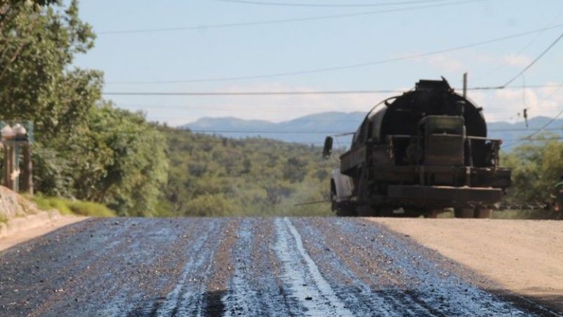 Pavimentación en el barrio Centenario