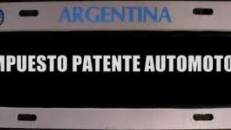 Pago anual de Automotor: hasta el 25 de marzo