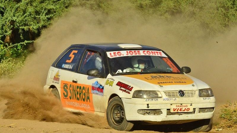 Prevedello Jr. de punta a punta en el “Rally del Valle Central”