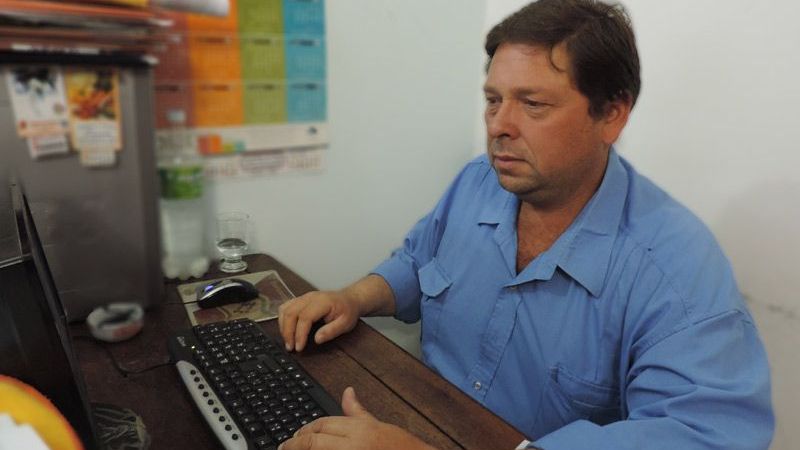 Todas las acciones para el empleado municipal de Santa María