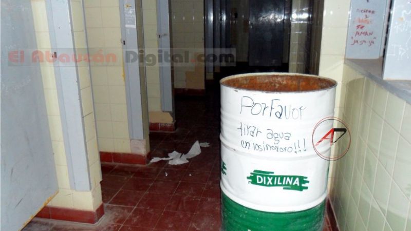 Condiciones antihigiénicas en escuela de Fiambalá
