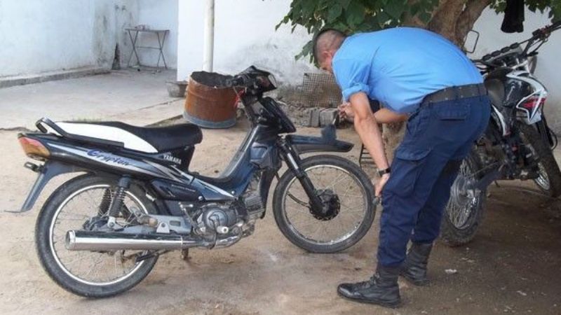 Encontraron una moto robada en Icaño