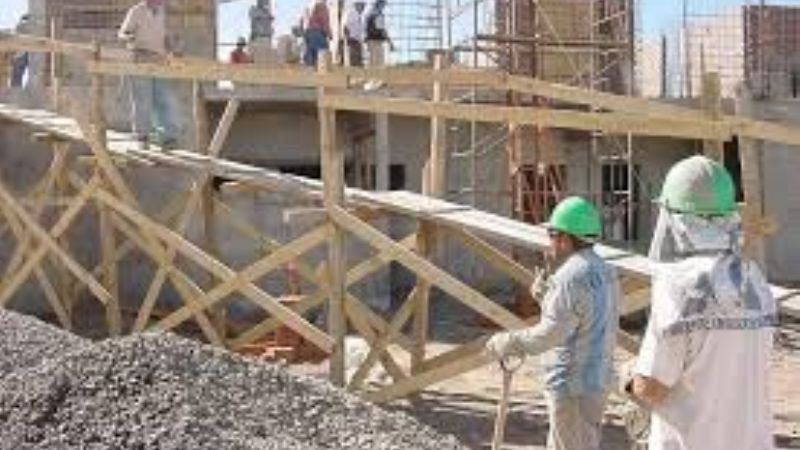 Creció el número de trabajadores registrados en la construcción