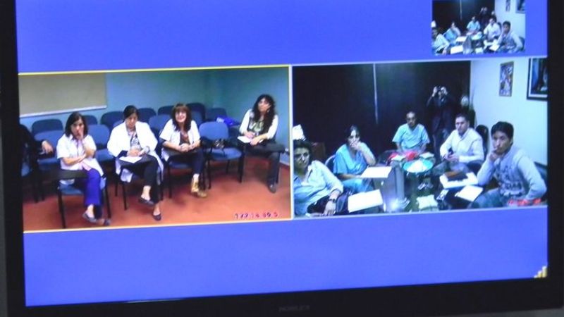 Comenzaron las capacitaciones por videoconferencia en Salud