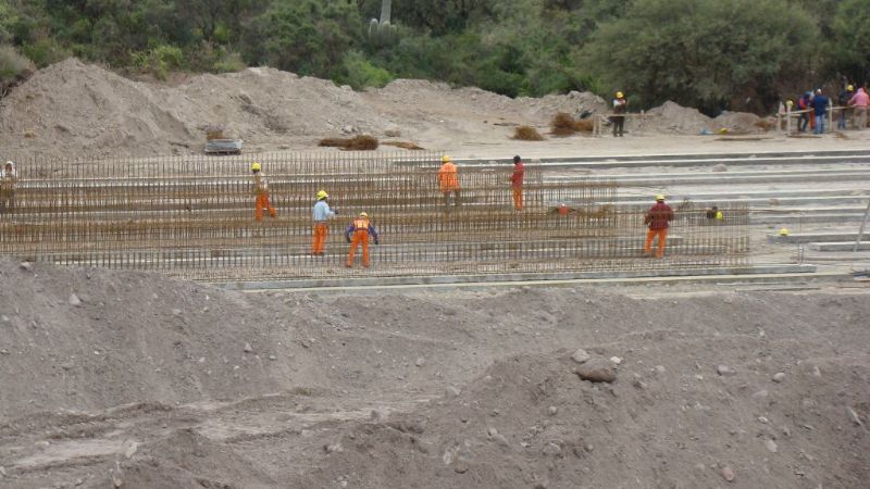 Comenzó la construcción del puente sobre el río Los Nacimientos