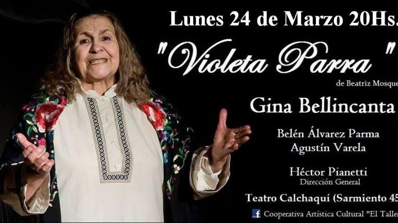 “Violeta Parra” en homenaje por el Día de la Memoria