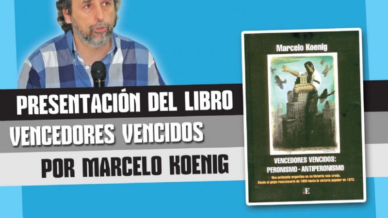 Presentan libro “Vencedores Vencidos”