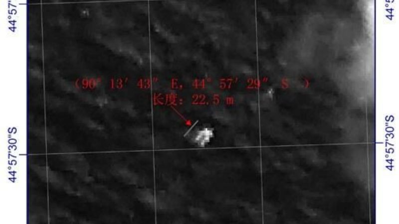 Satélites chinos avistaron posibles "desechos" del avión malasio