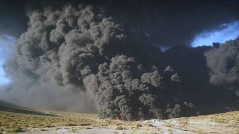 Incendio en planta de YPF deja 14 heridos