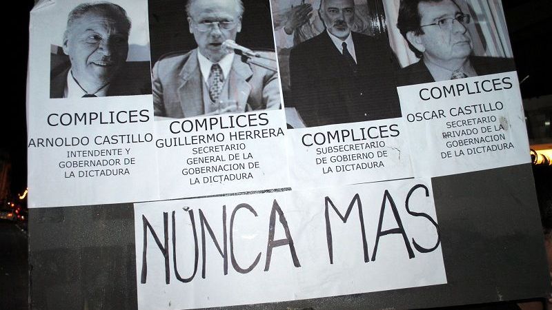 Escrache a colaboradores civiles del “proceso” en Catamarca