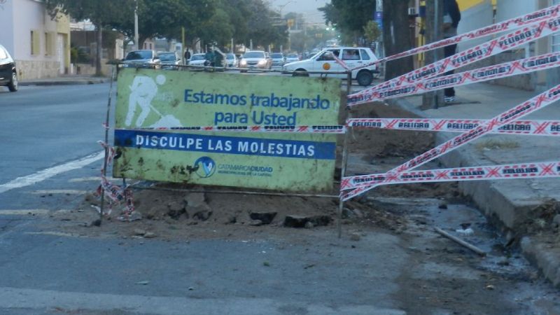 Cortes de calles por repavimentación en el norte y sur de la Capital