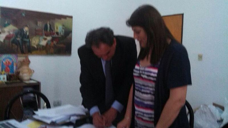 Moreta recorre la provincia con ANSES