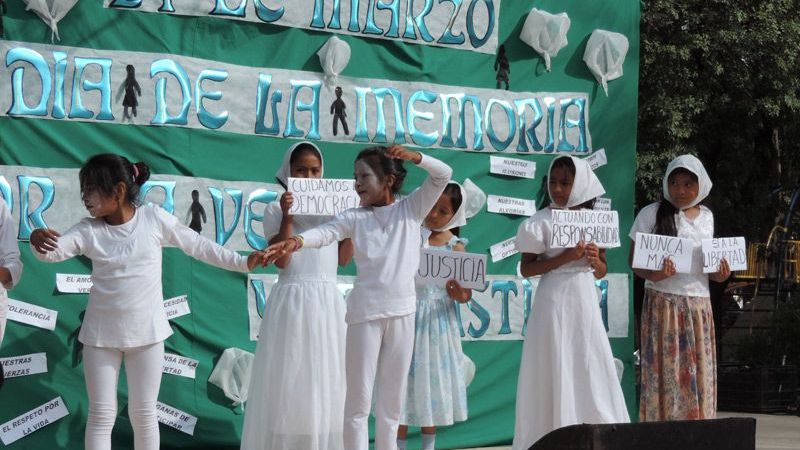 Santa María recordó el Día de la Memoria, la Verdad y la Justicia