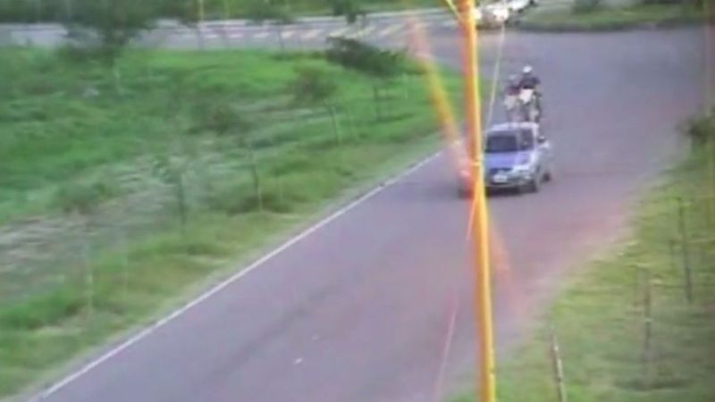 Imágenes de cinematográfica persecución