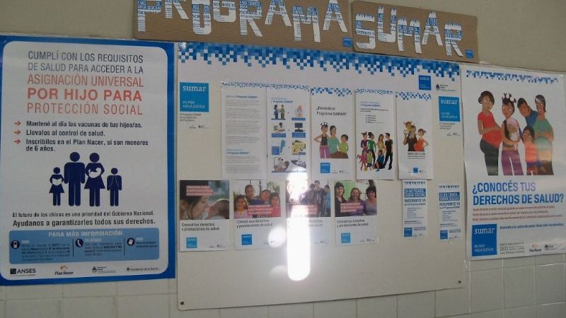 SUMAR capacitó en los centros de salud