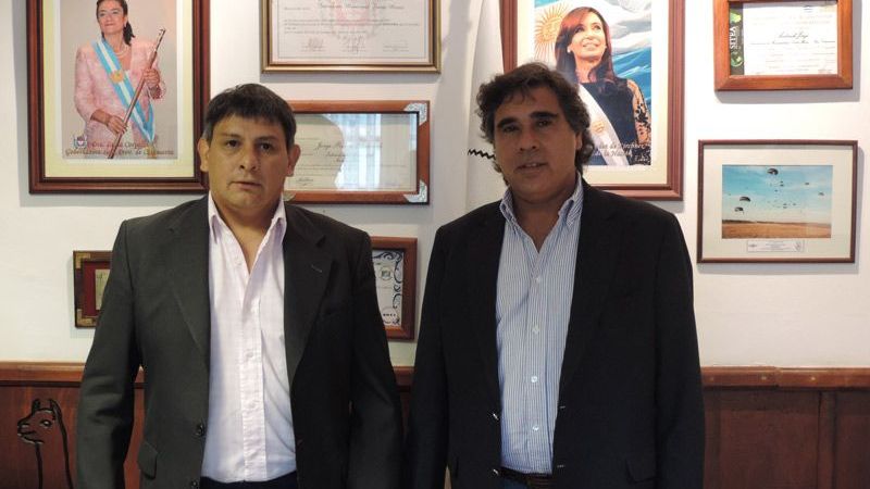 Andersch y Chico, más cerca y apoyo férreo a Corpacci