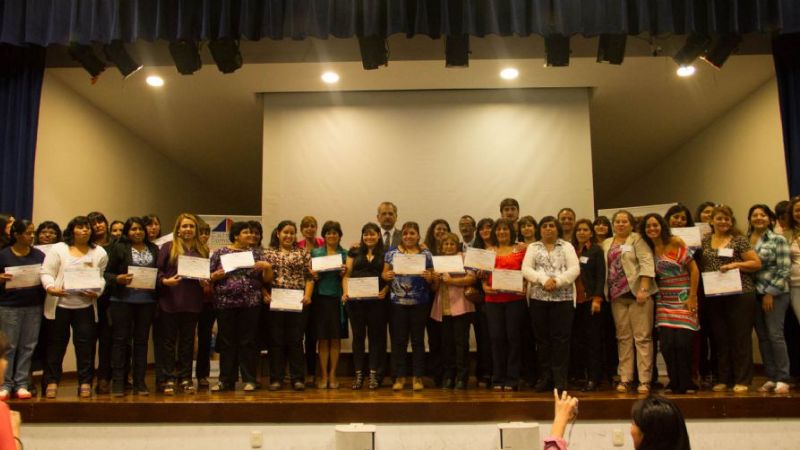 Egresaron 75 cuidadores domiciliarios