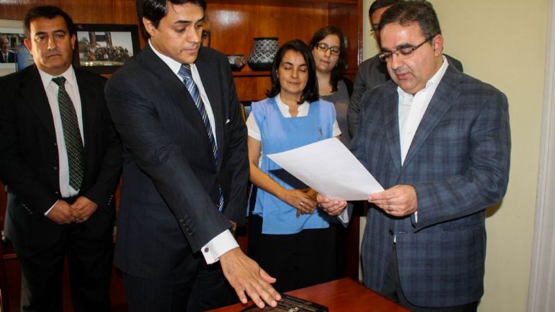 Descubren hormigonera eléctrica en la obra del Fiscal Municipal