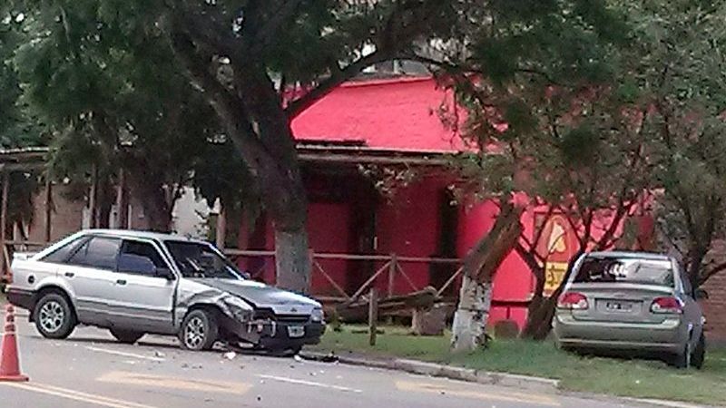 Choque con una persona herida en la Av. Pte. Castillo