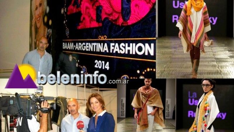 Artesano belicho exhibió sus trabajos en Buenos Aires Alta Moda
